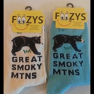 Foozys Socks 2 pair Item # 181 Great Smokey